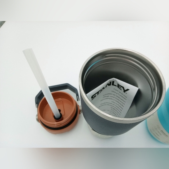 2 NWT Stanley's Small Is 14 Oz Flip Straw Tumbler Big Is 39 Oz Fast Flow - Picture 8 of 9